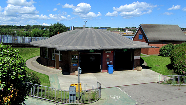 Tyne Tunnel Entrance